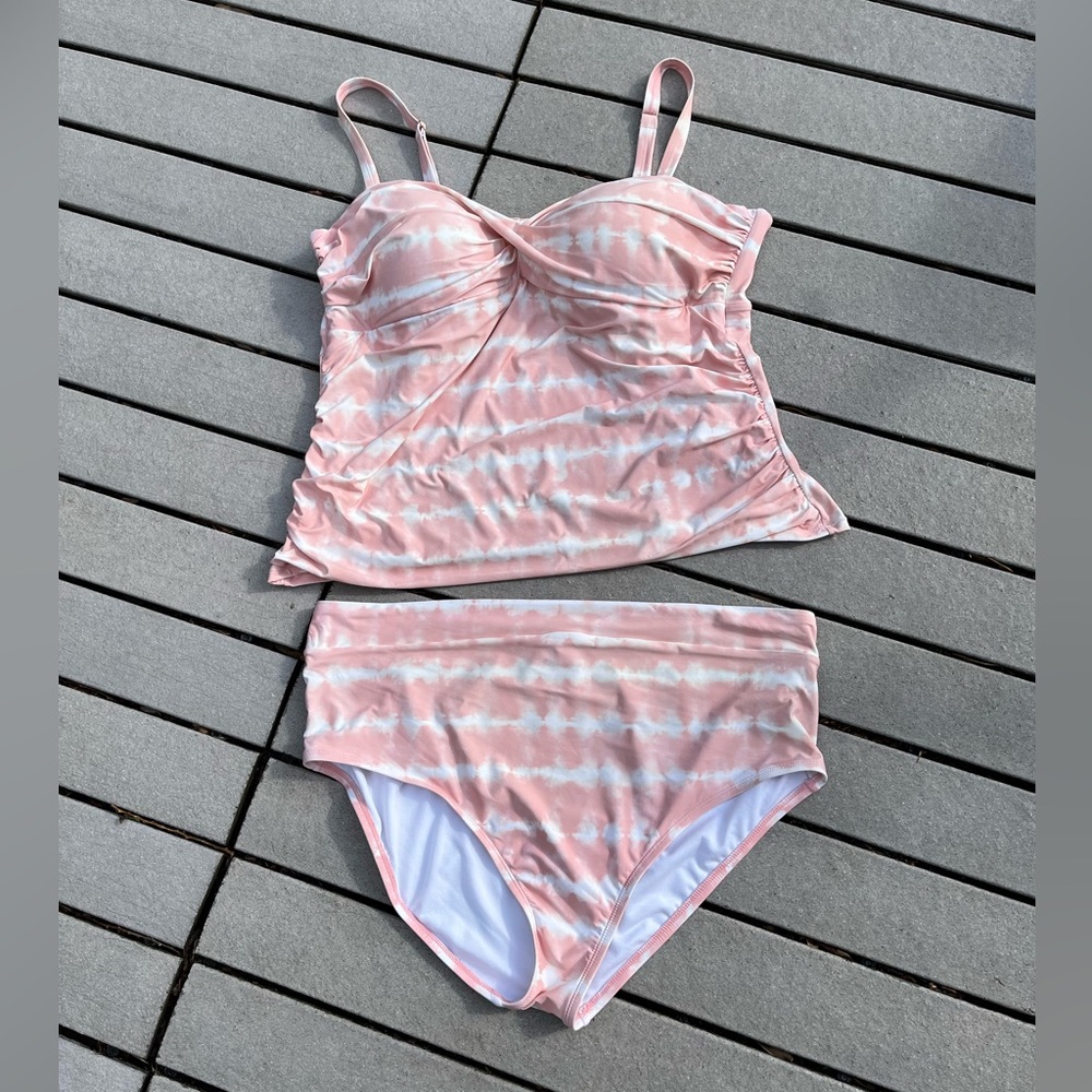 Tankini top and bottom